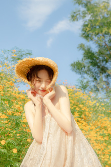美女模特虎小鹤